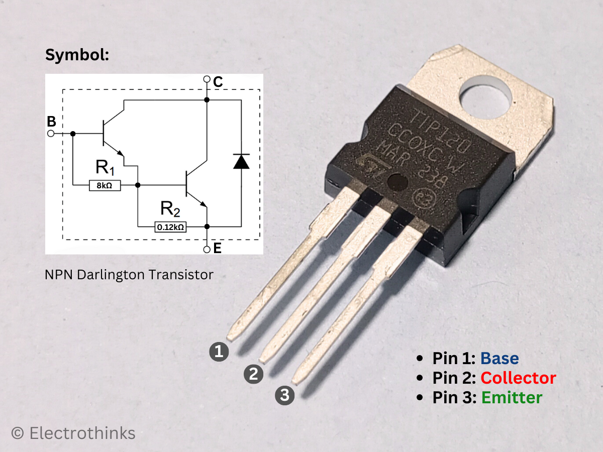 Quick Overview: TIP120 NPN Power Darlington Transistor